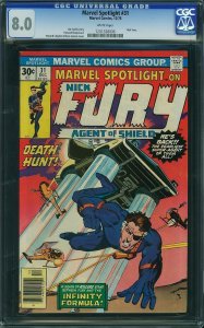 Marvel Spotlight #31 (1976) CGC 8.0 VF