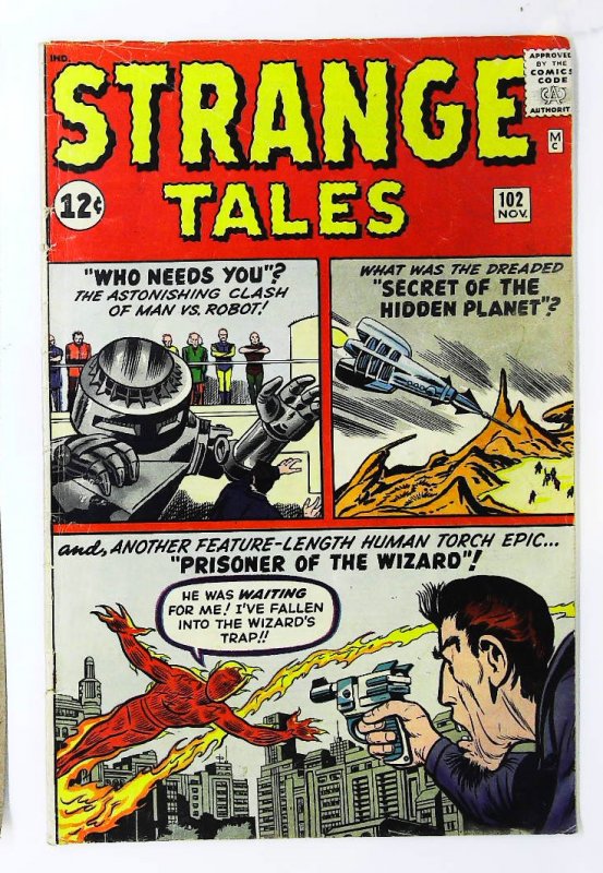 Strange Tales (1951 series) #102, VG+ (Actual scan)