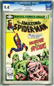 The Amazing Spider-Man #228 (1982) CGC 9.4!