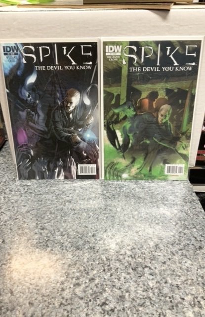 Spike: The Devil You Know #1-4 set