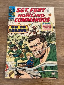 Sgt. Fury & His Howling Commandos #49 FN Marvel Comic Book Strucker 8 J367