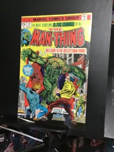 Man-Thing #19 (1975) High-grade big city key! VF/NM Wow! Tons listed!