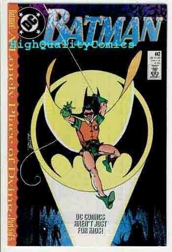 BATMAN #442, NM, Wolfman, 1st Tim Drake in Costume, Perez, more BM in store