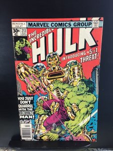 The Incredible Hulk #213 (1977)vf