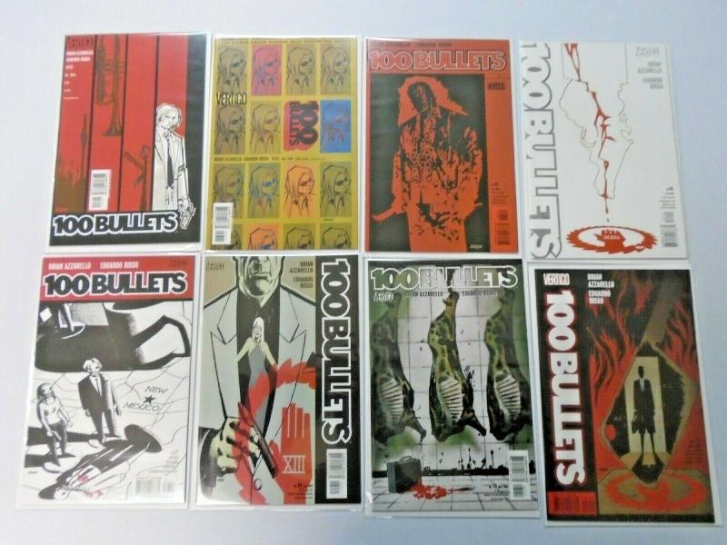 100 Bullets lot #1 reprint to #100 - 43 different books - average 8.0 - 1999