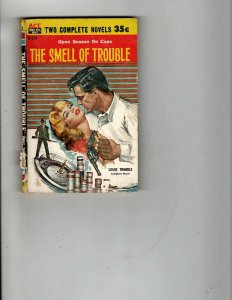 3 Books Max Smart Loses Control Tasker Martin The Smell of Trouble Mystery JK33