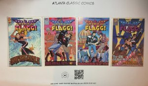 Lot Of 4 Comic Books First Comics American FLAGG #4 5 6 7  44 MT4