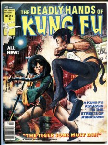 The Deadly Hands of Kung Fu #32 1977-1st Daughters of the Dragon-White Tiger VF