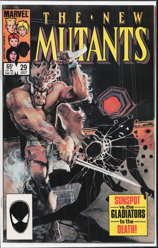 The New Mutants #29 (1985) New Mutants [Key Issue]