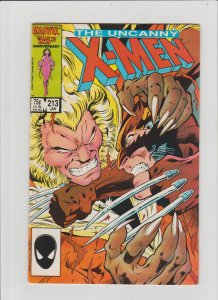 The Uncanny X-Men #213 (1987) FN/VF