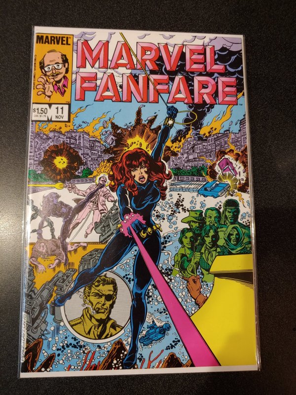 ​Marvel Fanfare #11 (1983 Marvel) *1st App of Iron Maiden  HIGH GRADE VF/NM