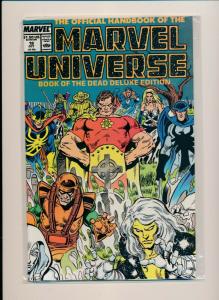 Lot of 8-MARVEL UNIVERSE BOOK OF DEAD I&II, Weapons, & MORE!! #13-20 VF(PF748) 