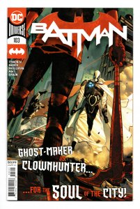 BATMAN #103 (2021) JORGE JIMENEZ | TRADE DRESS | MAIN COVER