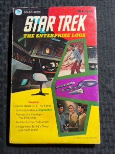 1976 STAR TREK The Enterprise Logs Vol. 1 VG+ 4.5 Golden Press