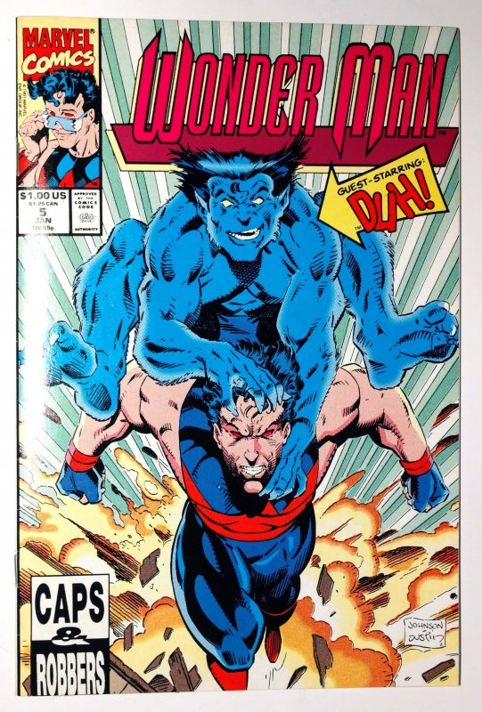 Wonder Man #5 (FN/VF, 1992)
