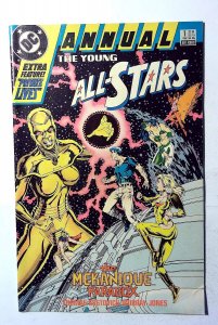 Young All-Stars Annual #1 (1988) DC Comics Flying Fox 1st Print Comic Book