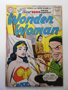 Wonder Woman #86 (1956) VG Condition moisture stain