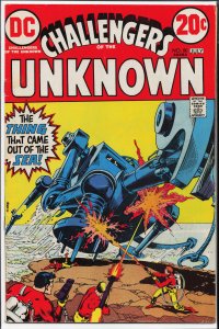 Challengers of the Unknown #80 (1973) Challengers of the Unknown