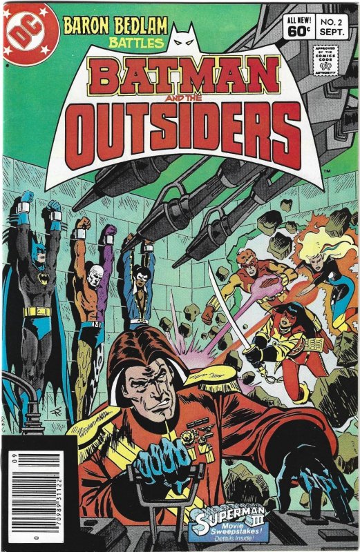 Batman and the Outsiders #1 through 3 (1983)