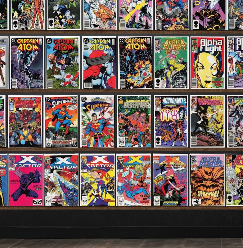 Huge Lot 150+ Comics with X-Factor, Excalibur, Alpha Flight & More!