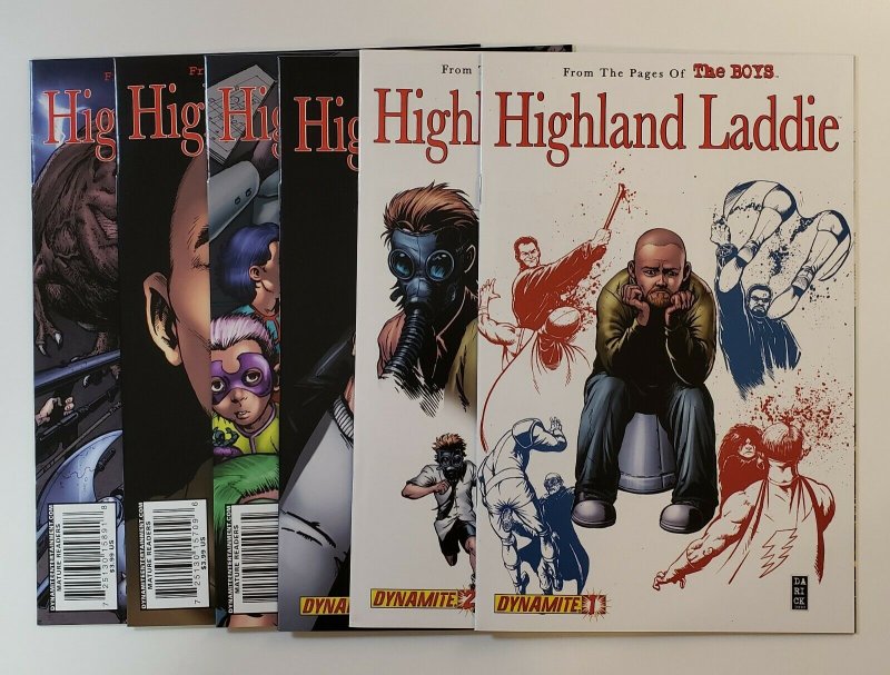 HIGHLAND LADDIE (FROM THE PAGES OF THE BOYS) #1-6 VF/NM DYNAMITE COMICS 2010