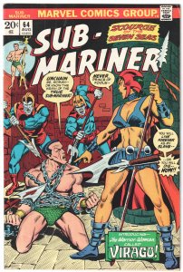 Sub-Mariner #64 (1973) Namor the Sub-Mariner