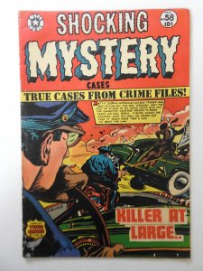 Shocking Mystery Cases #58 GD+ Cond! 1 in tear front cover, rust bottom staple