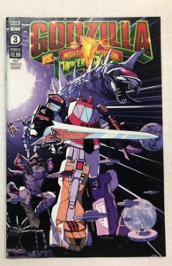 Godzilla VS Mighty Morphin Power Rangers #3 Cover B
