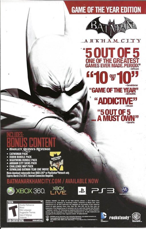 Legion Lost #10 (2012) - NM +