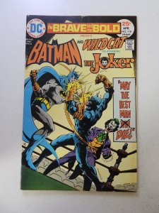 The Brave and the Bold #118 (1975) VG+ condition subscription crease