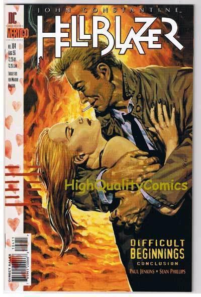 HELLBLAZER 104, NM, Constantine, Vertigo, 1988, Paul Jenkins, Sean Phillips