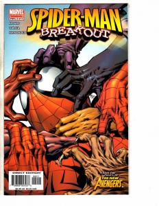 Lot Of 7 Marvel Comics Spider-Man Breakout 1 2 3 4 Team Up 5 House Of M 1 2 TW61