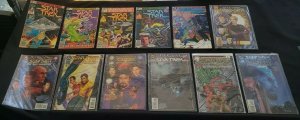STAR TREK 12PC (FN) OLD ONES VG/OTHERS VF, NEXT GENERATION, VOYAGER 1980-2001