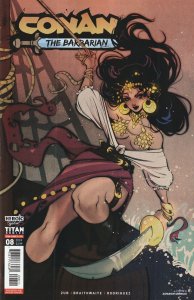 Conan The Barbarian # 8 Cover A NM Titan 2024 [W3]