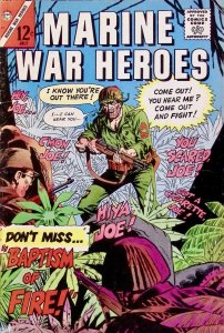 MARINE WAR HEROES Comic Issue 14 — 1966 Charlton Comics 32 Pages 12 Cent Cover