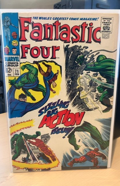 Fantastic Four #71 (1968) 6.5 FN+