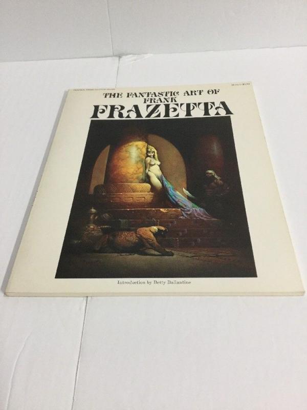 Fantastic Art Of Frank Frazetta Nm Near Mint 