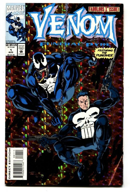 VENOM Funeral Pyre #1-1993-Punisher-Comic book-Marvel