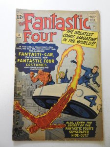 Fantastic Four #3 (1962) VG Condition