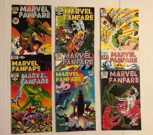 Marvel Fanfare #1 2 3 4 5 6 7 8 & 9 Lot Of 9