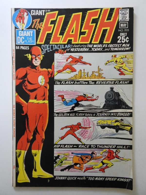 The Flash #205 (1971) Great Read! Sharp VG/Fine Condition!