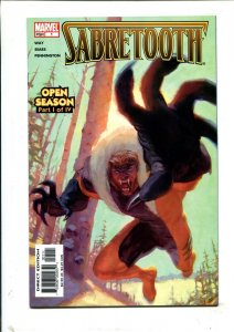 Sabretooth LOT #1-4 - Open Season. Complete Set. (9.0) 2004