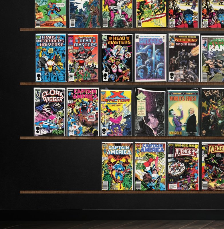 Huge Lot 150+ Comics with Superman, The Avengers & More!