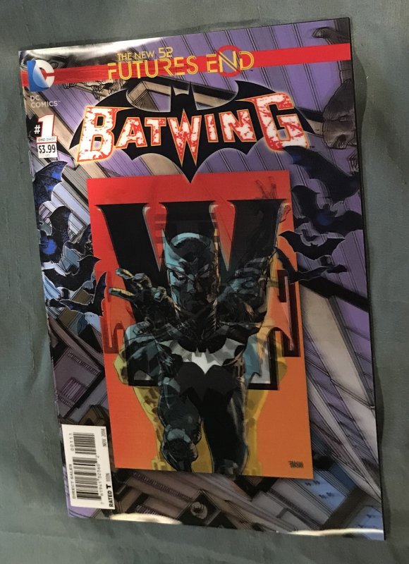 Batwing: Futures End 3D Motion Cover (2014)