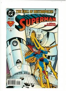 Superman #91 NM- 9.2 DC Comics 1994 Dan Jurgens
