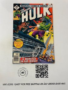 The Incredible Hulk # 208 VF- Marvel Comic Book Crysler Building Cover 14 J226