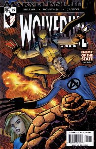 Wolverine (Vol. 3) #22 VF/NM ; Marvel | Mark Millar Enemy of the State