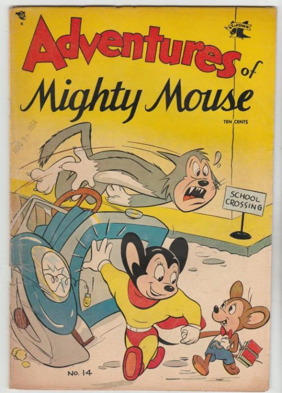 Mighty Mouse, The Adventures Of #14 (Sep-54) VG/FN Affordable-Grade Mighty Mouse