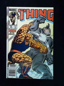 Thing #24  Marvel Comics 1985 Vf- Newsstand