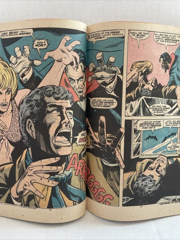 Frankenstein Monster #8 & 9 Werewolf By Night 19 Dracula